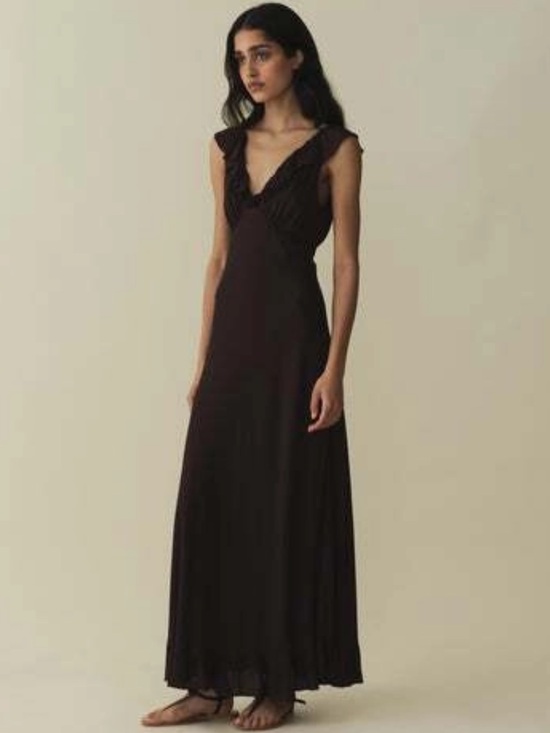 Doen Dresses & Skirts - Doen Alexis dress in Noir / midi dress / new without tags